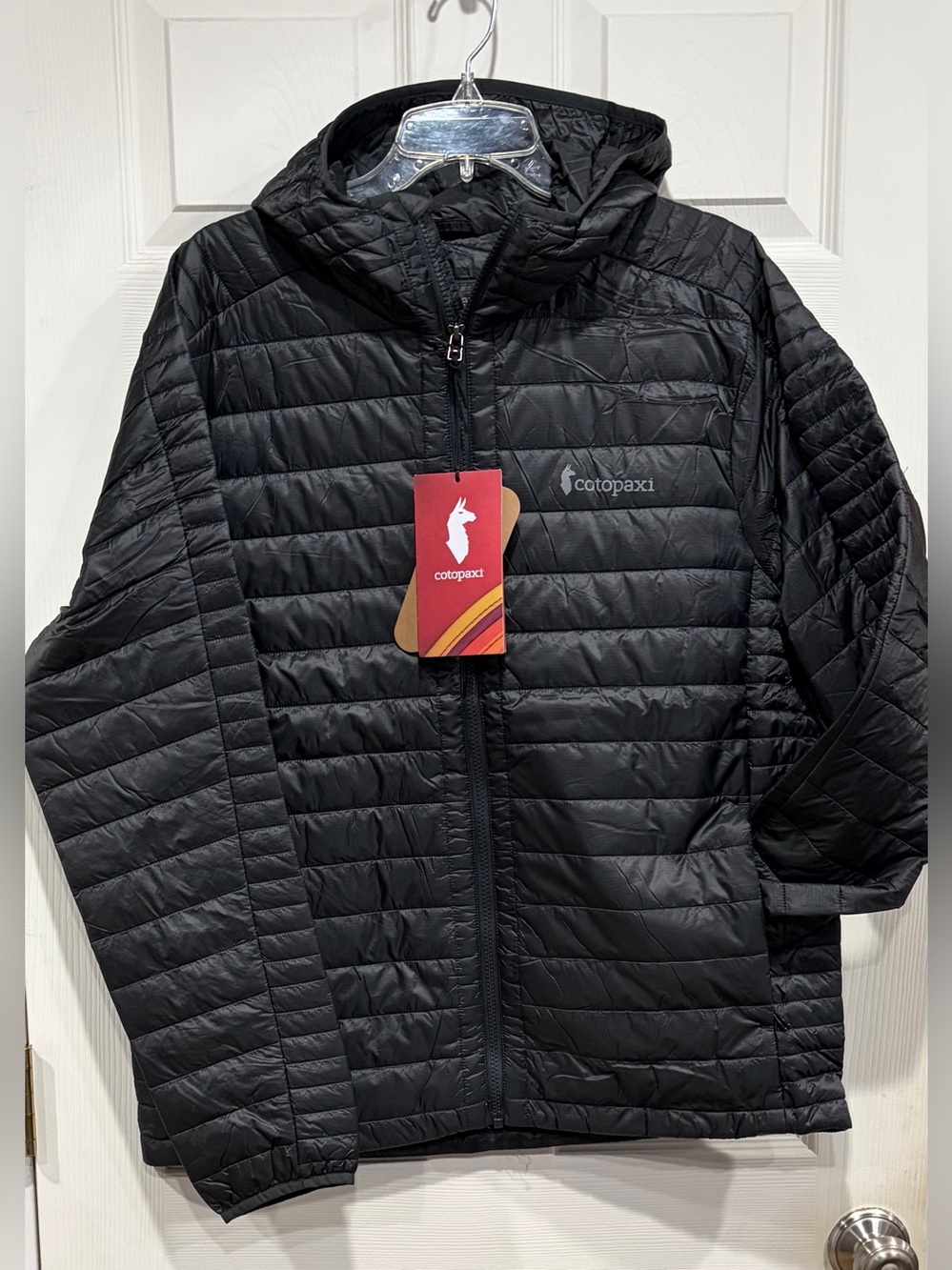 Cotopaxi Men's Large Capa Insulated Hooded Jacket Charcoal Grey NWT Puffer